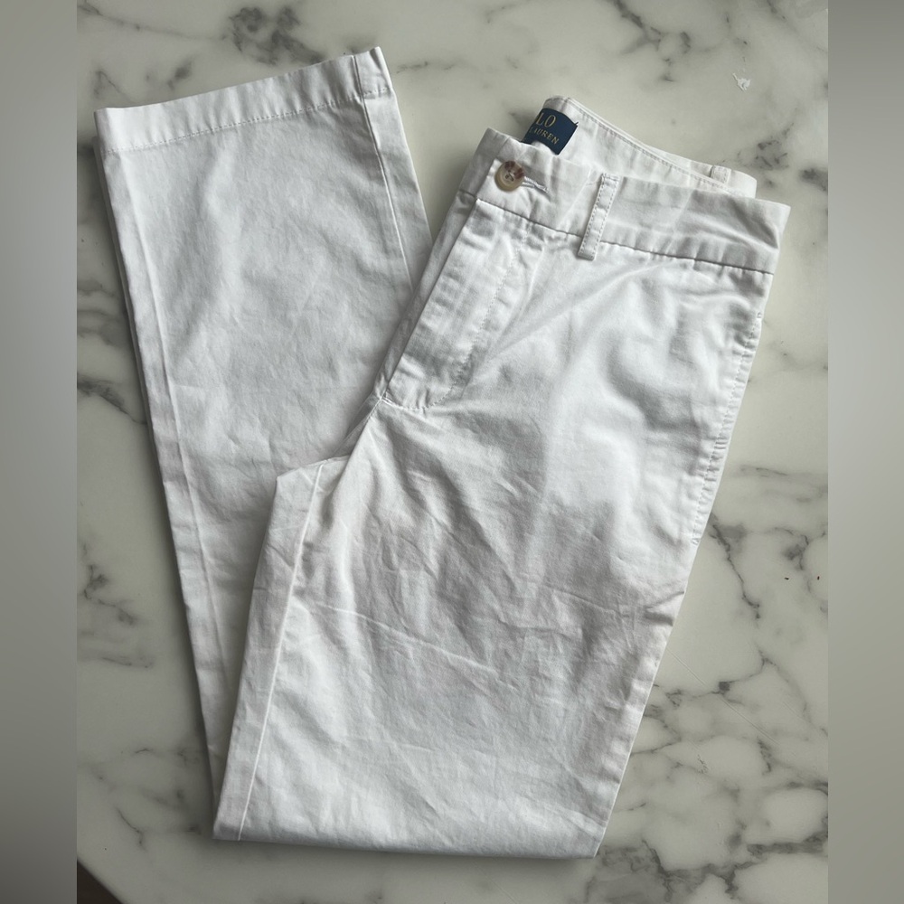 POLO Ralph Lauren Size 12 White Pants